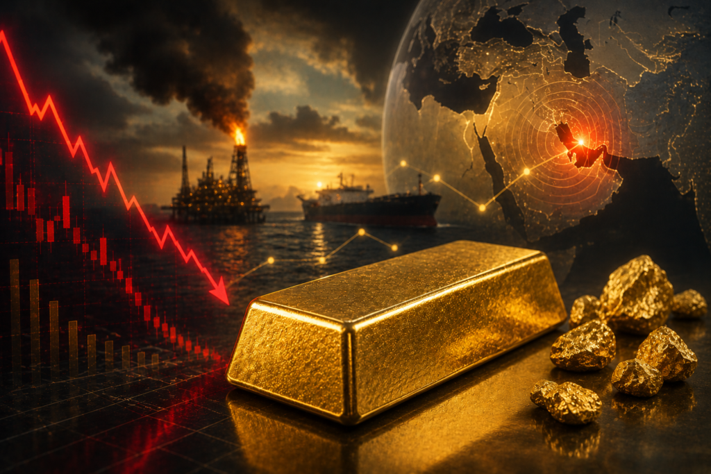 War Escalates and Oil Surges. So Why Is Gold Still Falling?