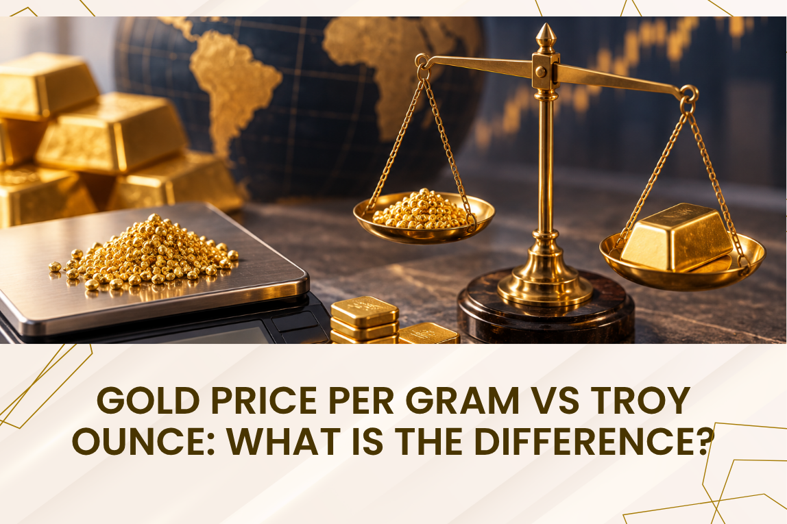 Gold Price per Gram vs Troy Ounce: What Is the Difference?