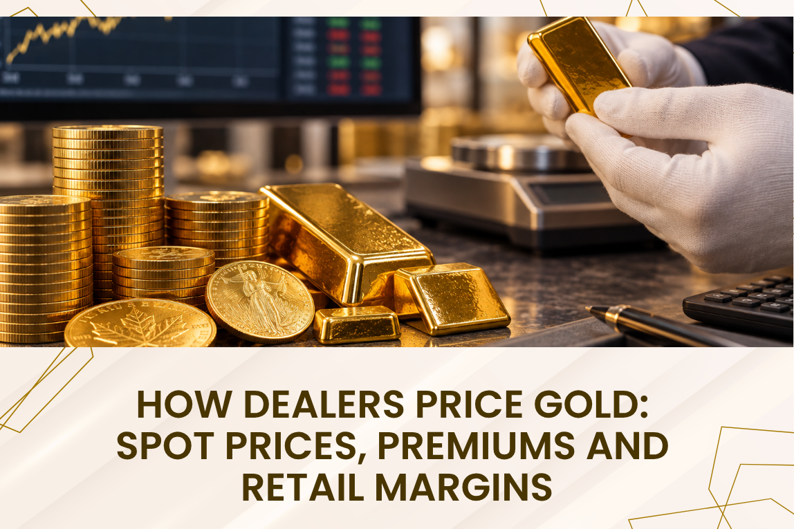 How Dealers Price Gold: Spot Prices, Premiums and Retail Margins