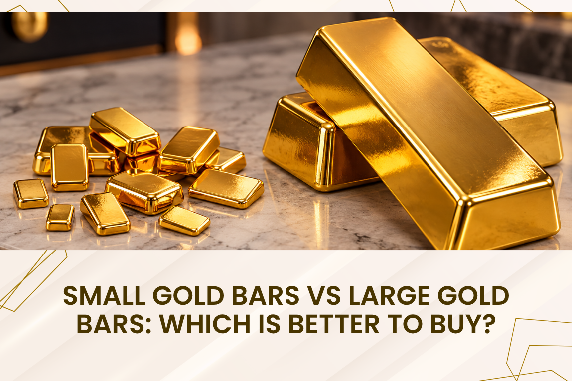 Small Gold Bars vs Large Gold Bars: Which Is Better to Buy?