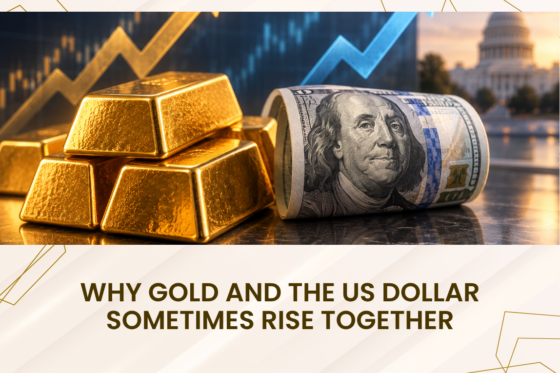 Why Gold and the US Dollar Sometimes Rise Together