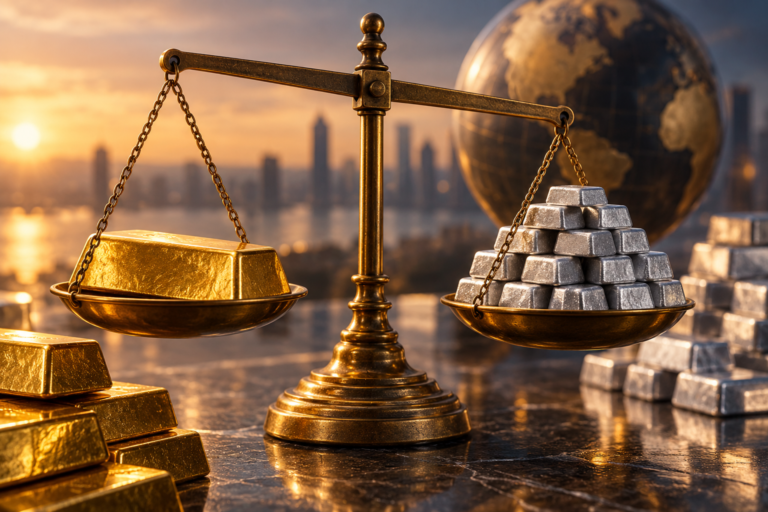 Gold at $4,400, Silver at $66: What the Gold-Silver Ratio Is Really Telling Us