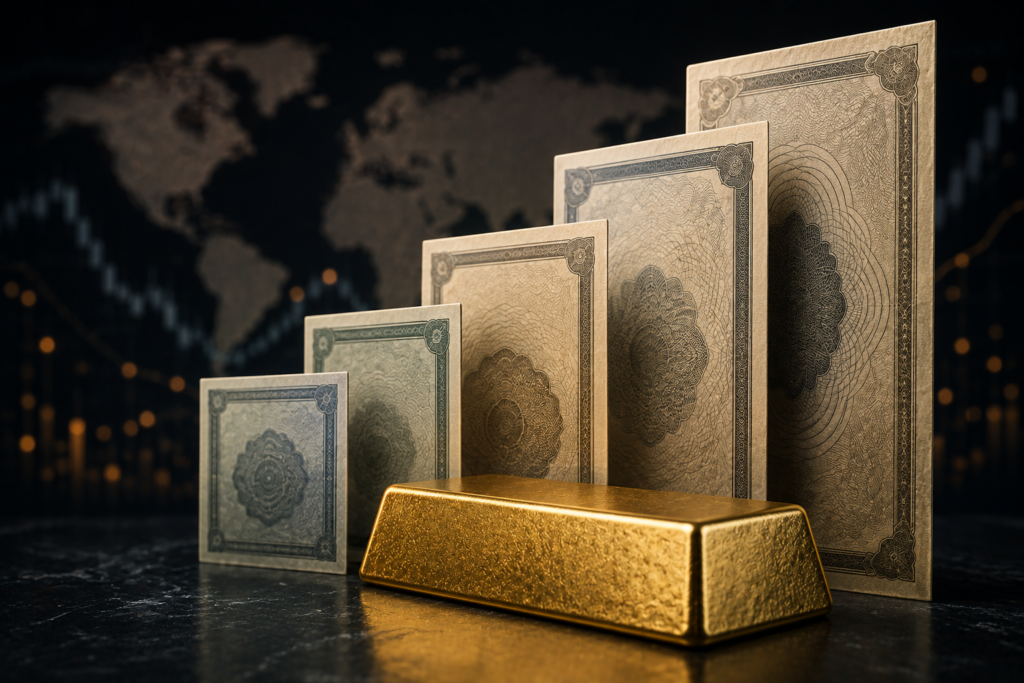 Gold Is Fighting a Global Bond Selloff. Why Rising Yields Now Matter More Than War
