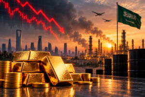 Gold Declines as Attacks on Saudi Arabia Intensify